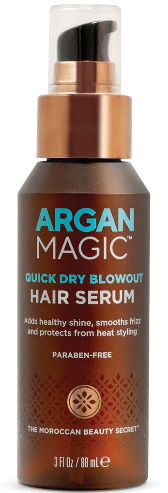 Say goodbye to heat damage: Argan magic hair serum for safe blowouts